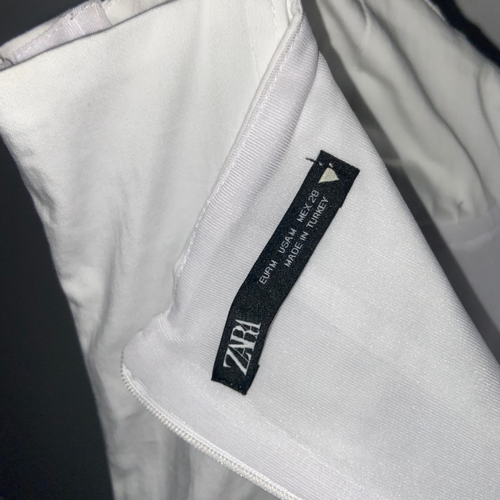 ZARA White Mini Dress - Picture 2 of 4